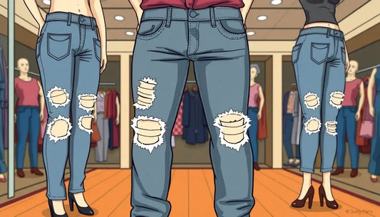 Why do All the Best Jeans Come with Distressing in Places that Make no Sense? 2025