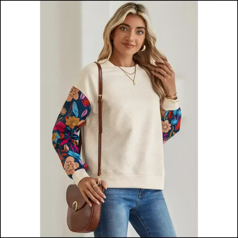 Vintage Flower Patchwork Top: so Chic it Hurts (in a Good Way)! 🌼 Needful Things - Blouses