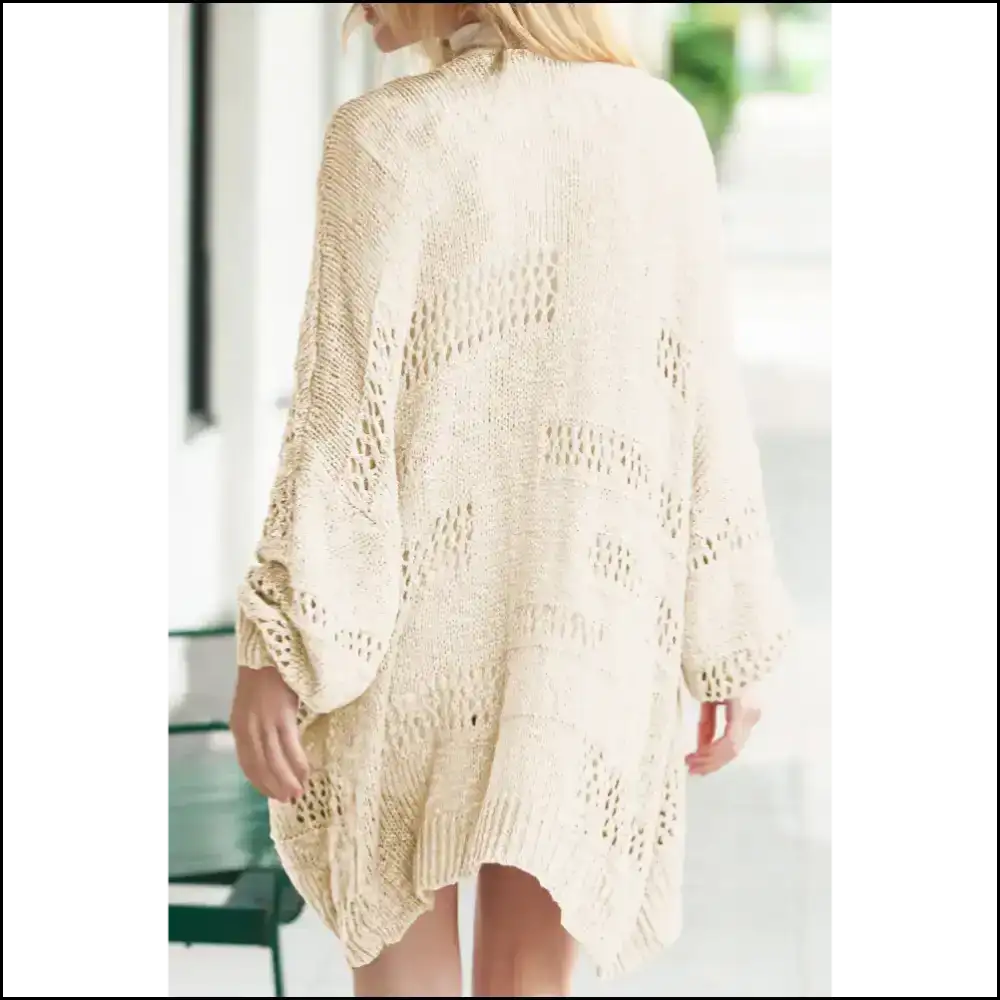 Apricot Hollowed Knit: Cardigan Confidence π Needful Things Cardigans