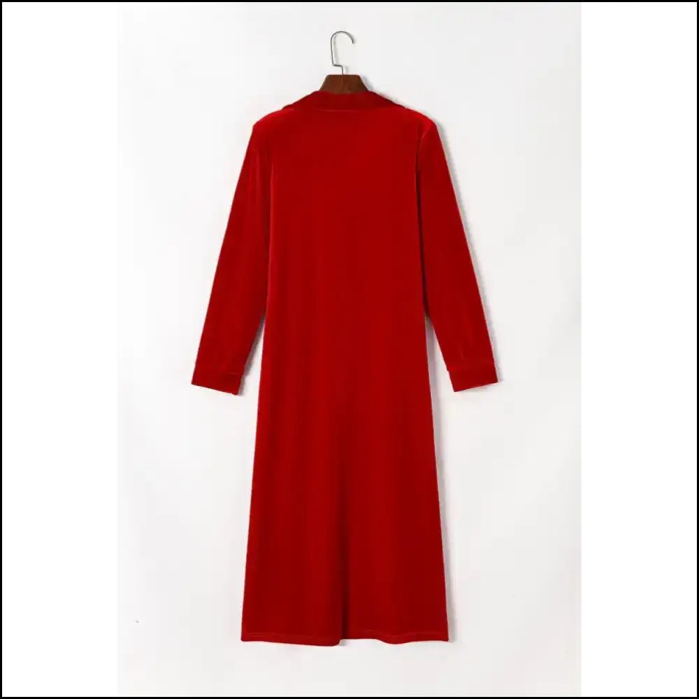Velvet Long Cardigan: Basically a Hug you can Wear ๐ Needful Things Cardigans