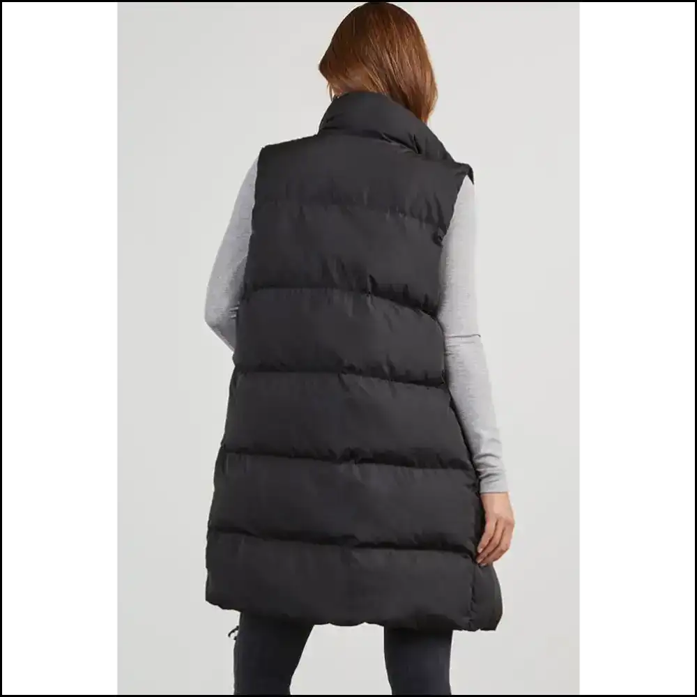 Needful Things: Black Solid Puffer Vest β so Chic it Hurts (but Feels Amazing!) π Coats