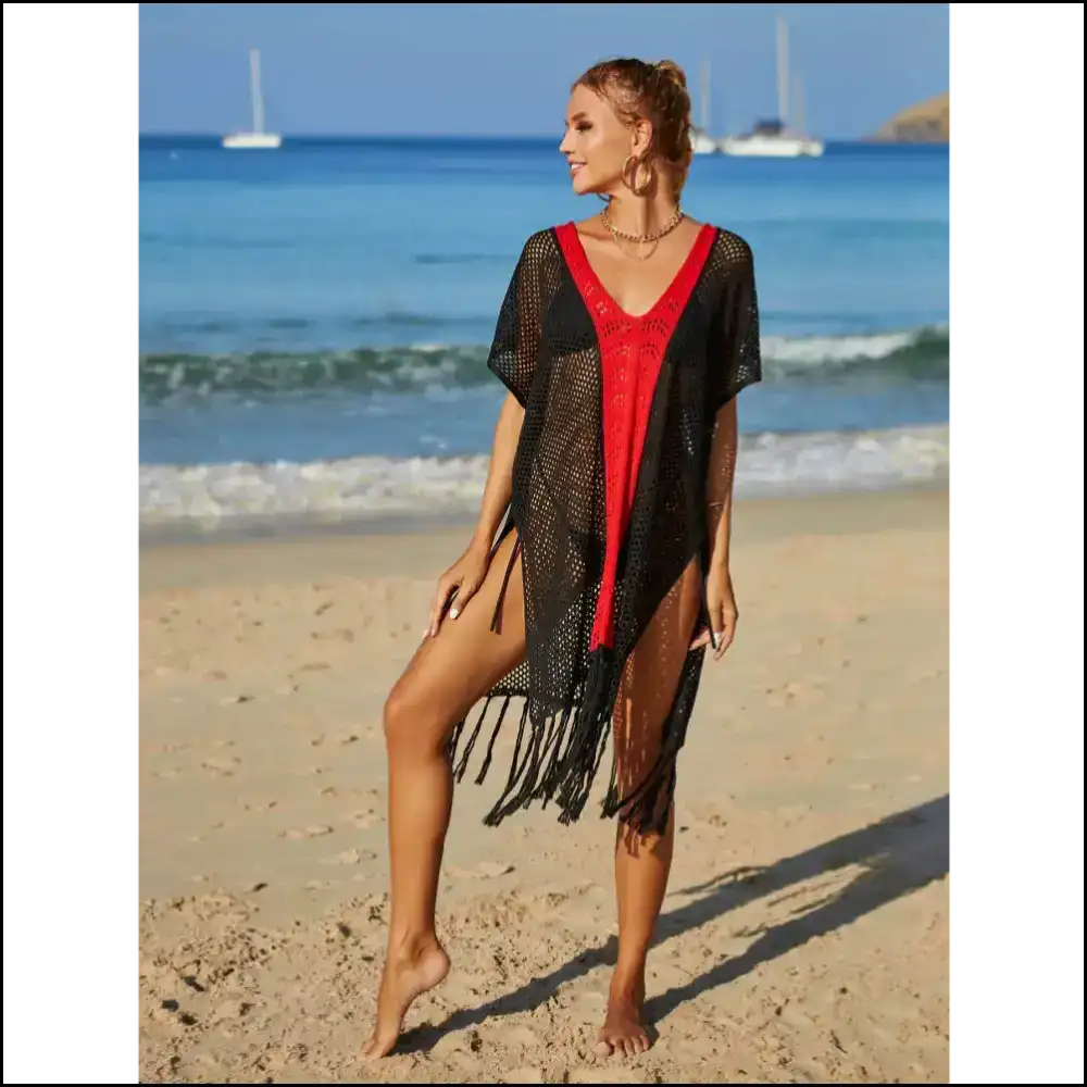 Feel Like a Goddess in our Angel Wings Cover-up - Fringe Benefits Included! - Cover-ups