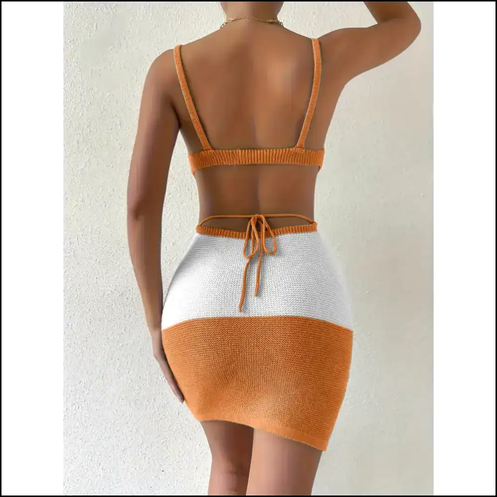 Color Block Scoop: Dress Like you Mean it Confidence Ftw! ๐ Needful Things - Cover-ups
