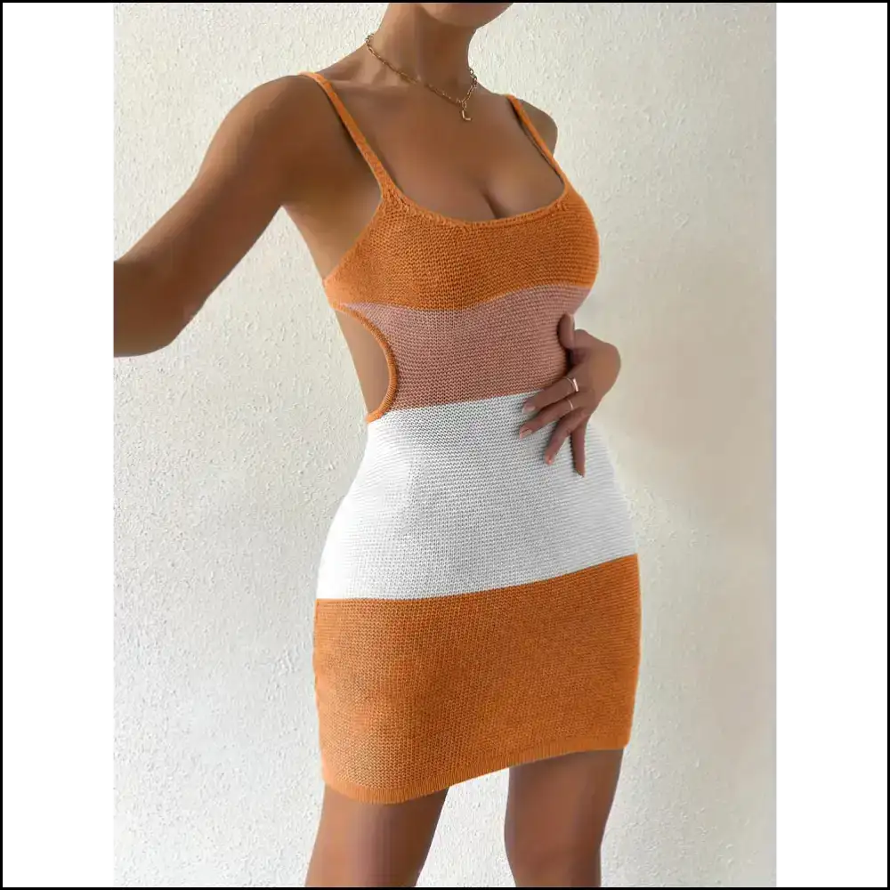 Color Block Scoop: Dress Like you Mean it Confidence Ftw! ๐ Needful Things - Cover-ups