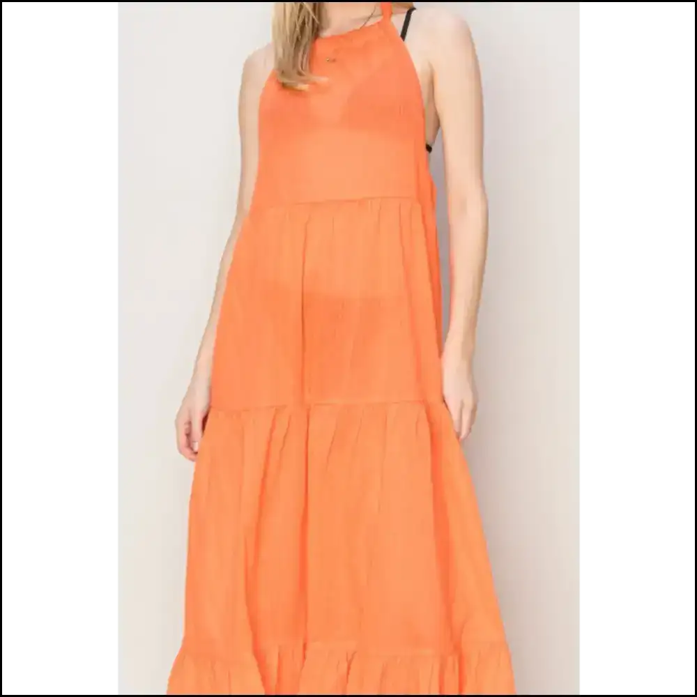 Unleash your Inner Goddess: Needful Things Halter Neck Maxi Dress Magic✨ - Cover-ups