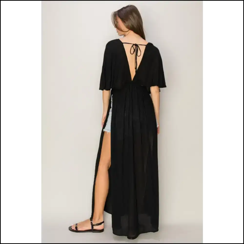 Iâm not Saying a Snack but this Tie Maxisplit Might be Dinner! - Cover-ups