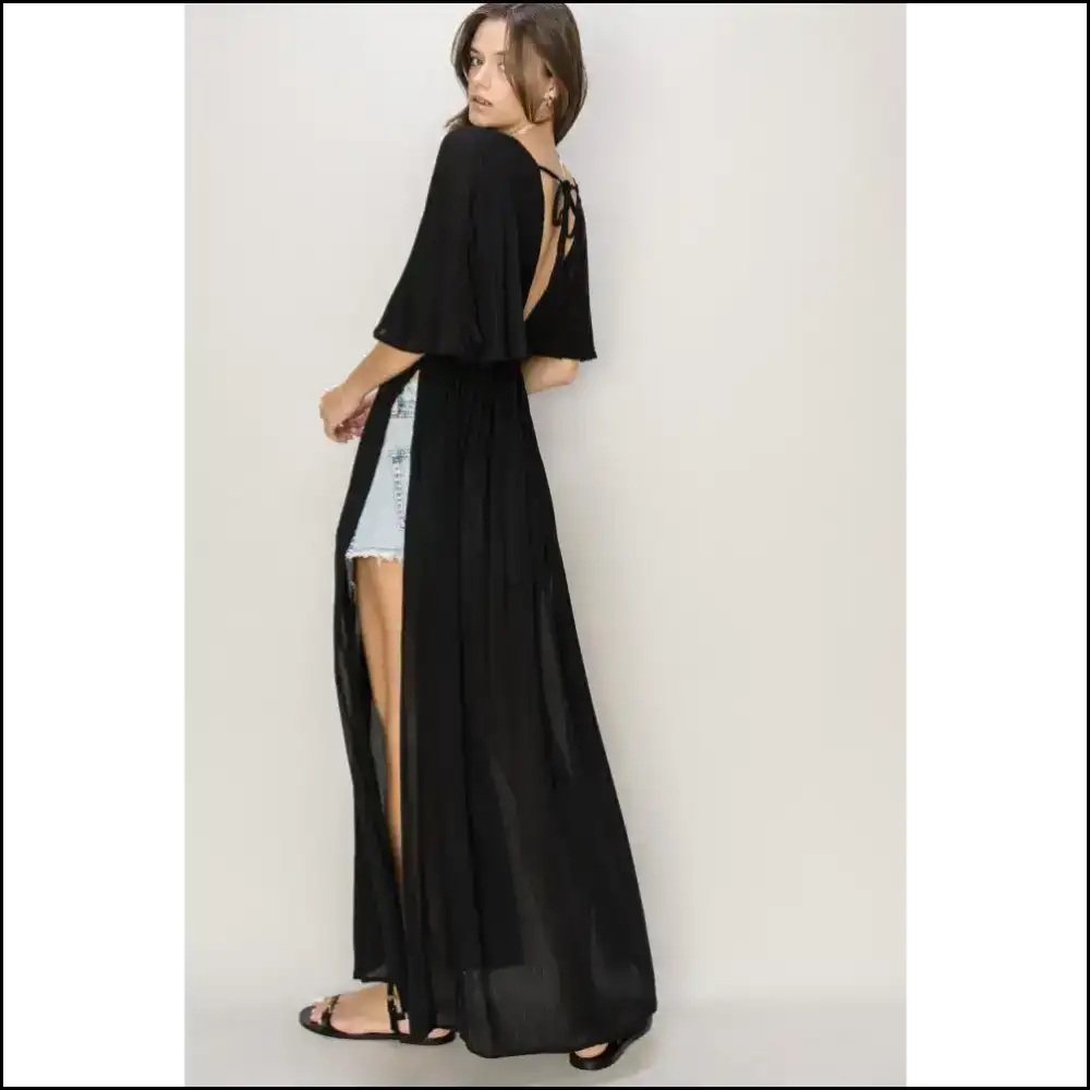 Iâm not Saying a Snack but this Tie Maxisplit Might be Dinner! - Cover-ups