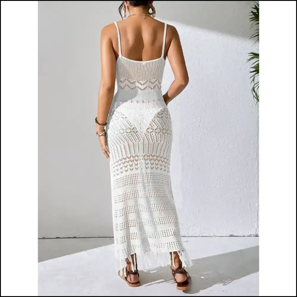 Scoop Neck Style: Cover your ?? in Chic Openwork Fun! 🍹✨ Needful Things Ups