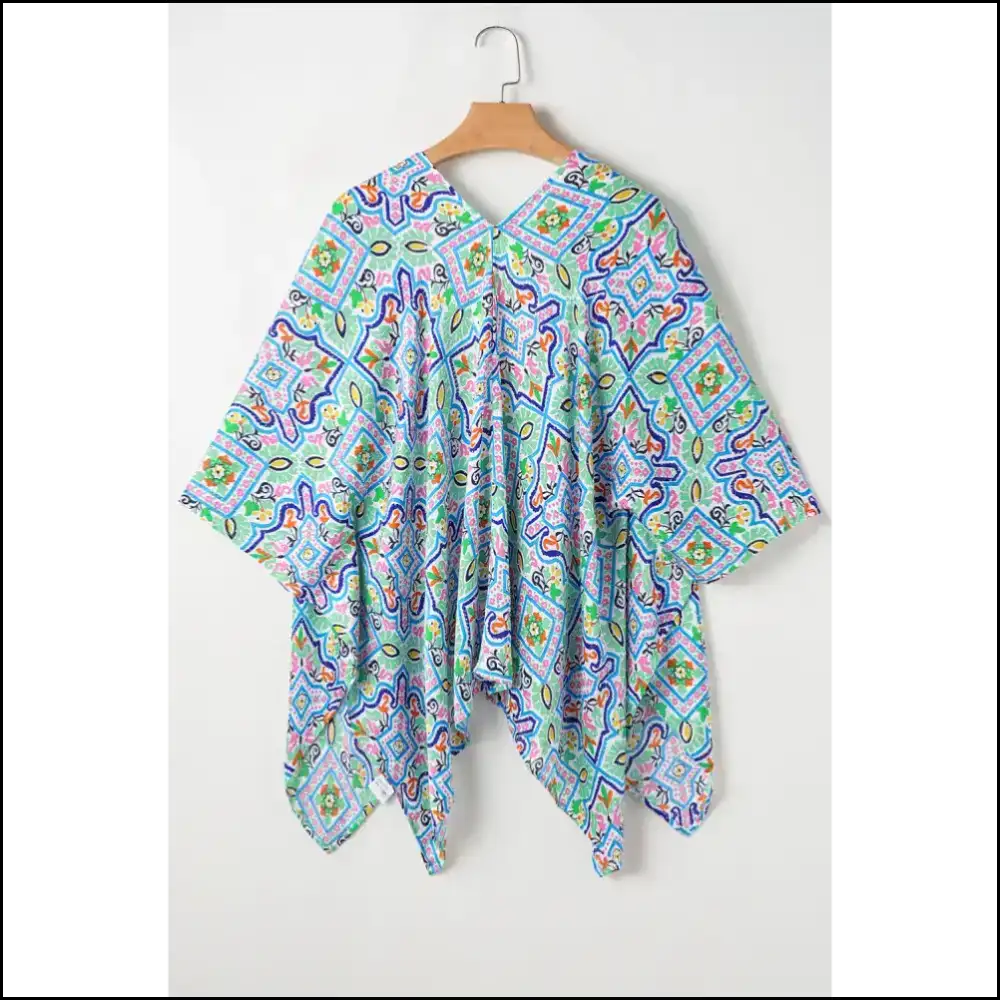White Boho Floral Kimono: Garden Goddess (needful Things) πΌπ - Cover-ups