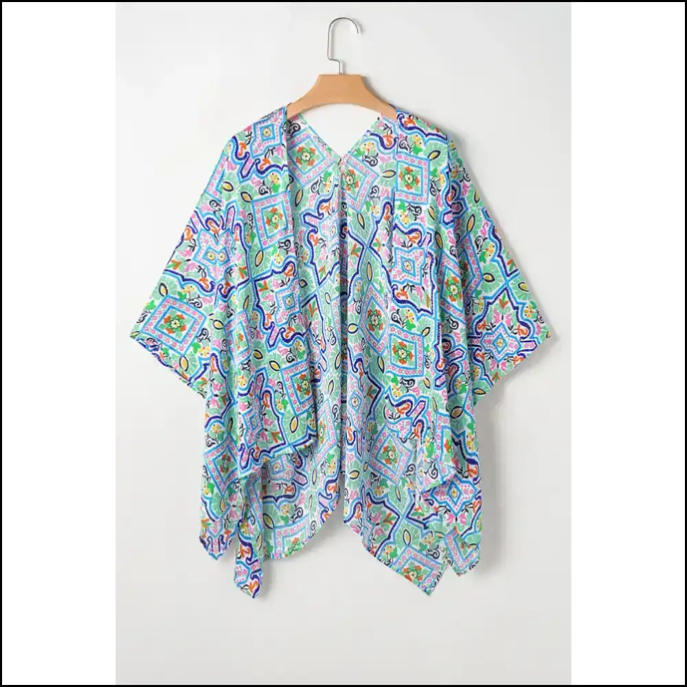 White Boho Floral Kimono: Garden Goddess (needful Things) πΌπ - Cover-ups