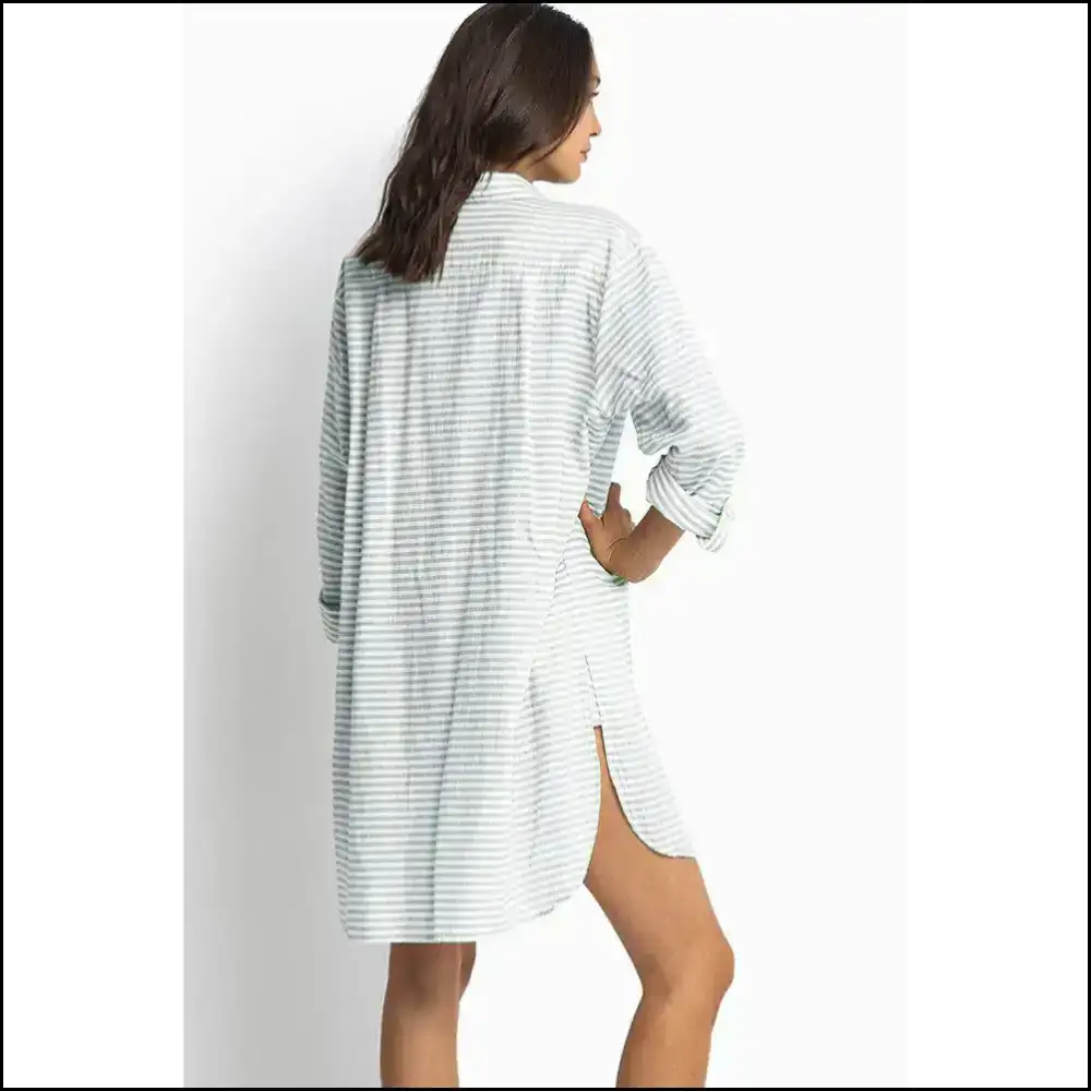Chic White Stripe: Beach Please! (needful Things) π Cover Ups