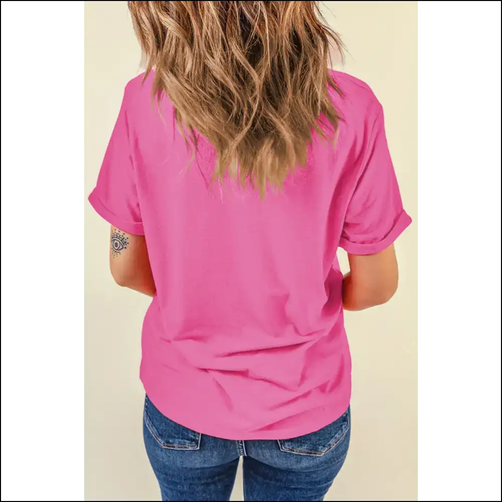 Sachet Pink Nashville World Tour Music City Graphic Tee - Tees