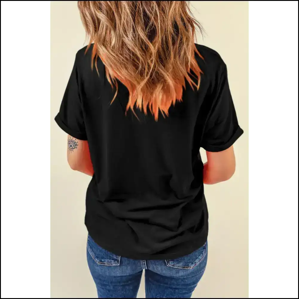 Black Teach Letter Tee: Slayin’ Since Day one 💅 Needful Things - Graphic Tees