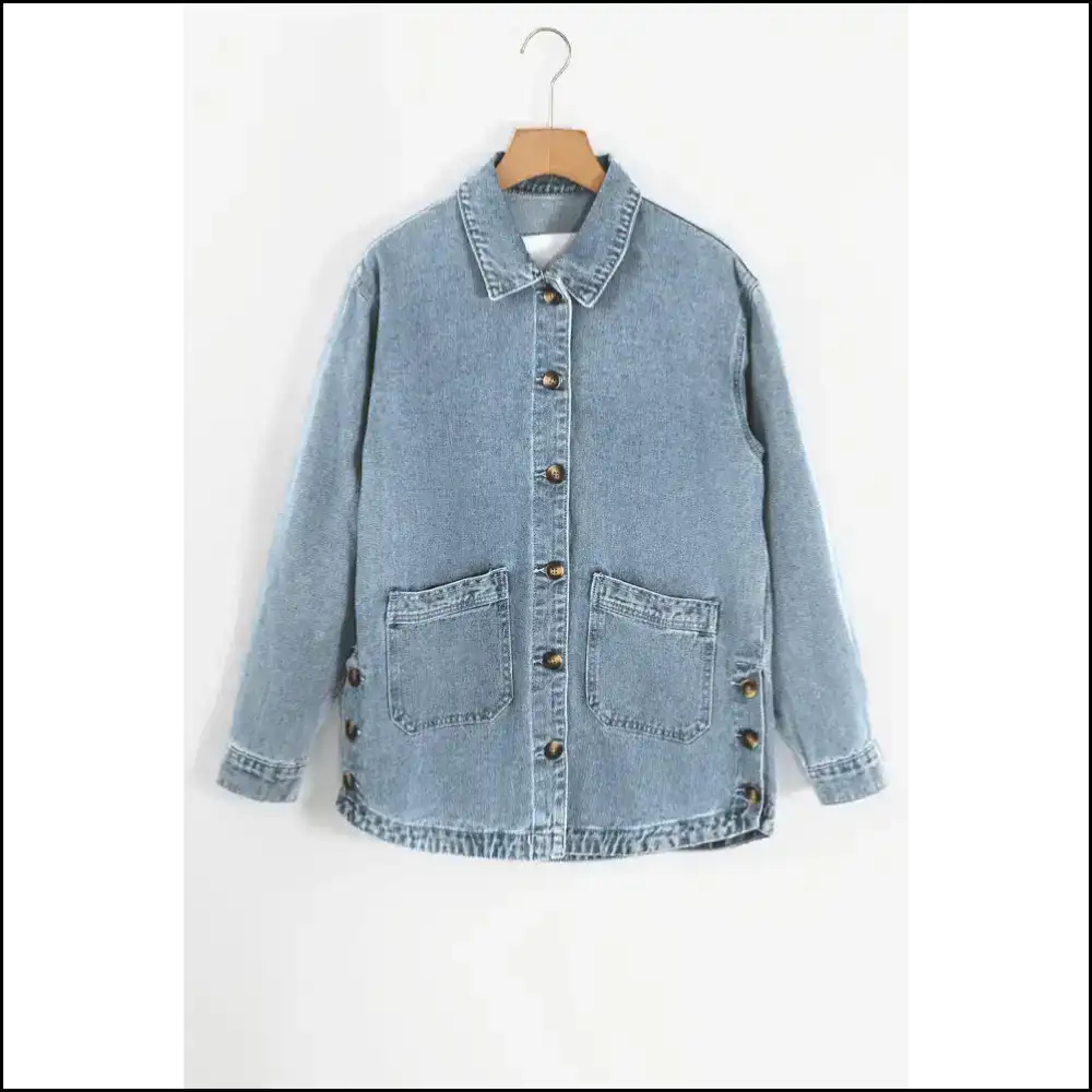 Dusk Blue Denim Jacket: so Comfy Youll Forget Pants! Jackets