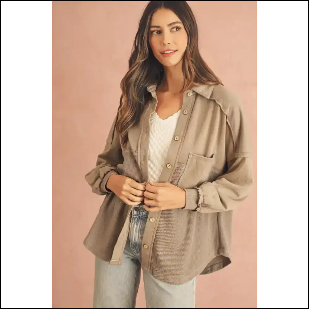 Goat Mineral Wash Shacket: so Ugly Itโs Fashionable! ๐ Needful Things Jackets