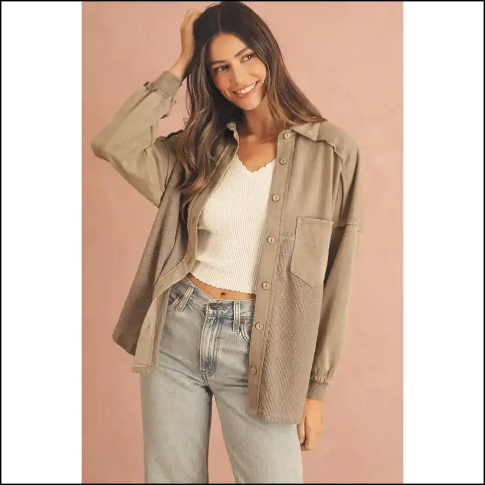 Goat Mineral Wash Shacket: so Ugly Itโs Fashionable! ๐ Needful Things Jackets