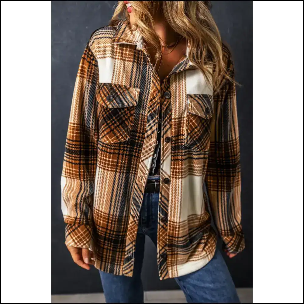 Plaid: your Chic Multicolor Print Shacket Savior from Needful Things 😜 Jackets