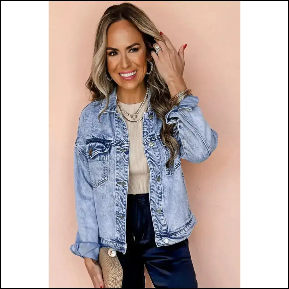Beau Blue Vintage Washed Denim Jacket: so Good it Hurts π Needful Things Jackets