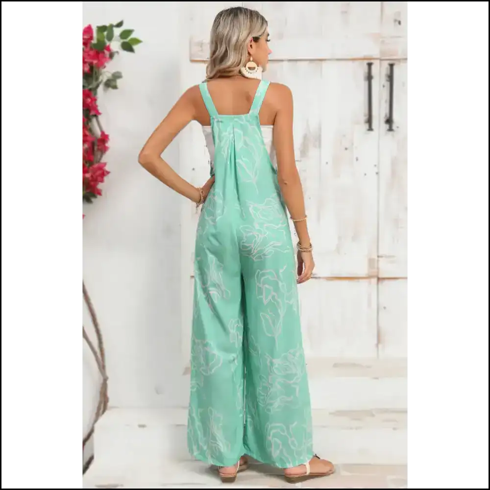 Moonlight Jade Abstract: Bib Overalls ๐ Needful Things Says Yaaas! Jumpsuits