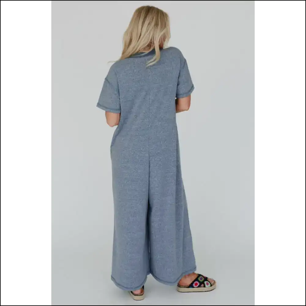 Jet Stream Patchwork Pocket Jumpsuit Jumpsuits
