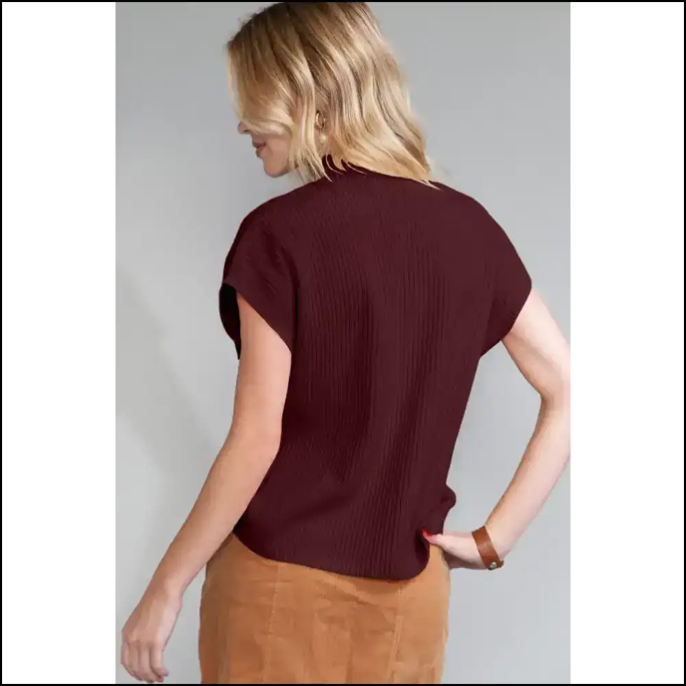 Chic Pink Ribbed Knit Sweater: Needful Things Says ?Get β π - Tops