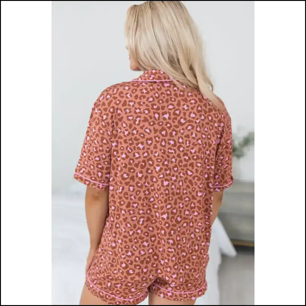 Leopard Pajama Set: Wildly Chic Needful Things. π - Loungewear Set