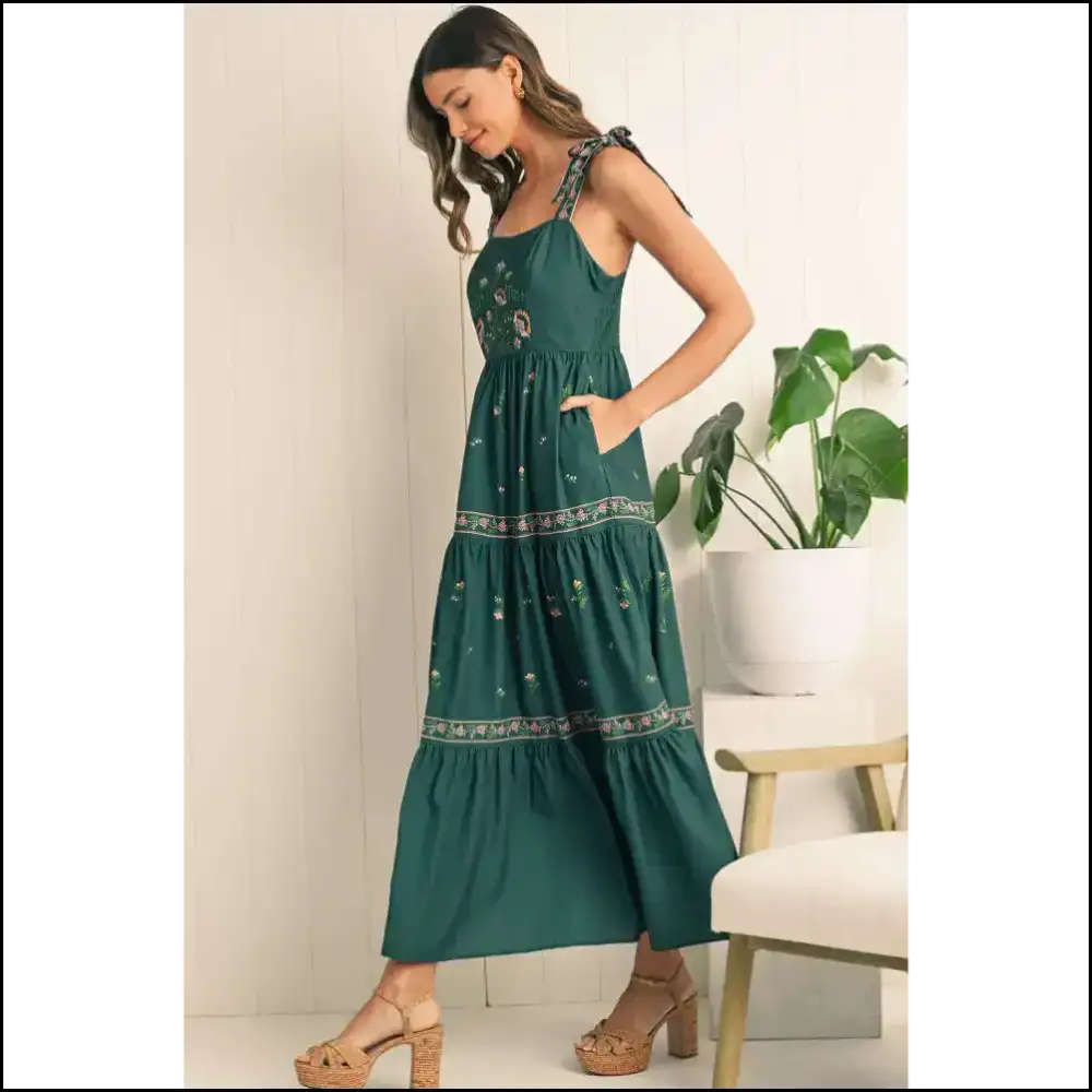 Blackish Green Boho Dress: I’m Cute Ok? 😜 Needful Things - Maxi Dresses