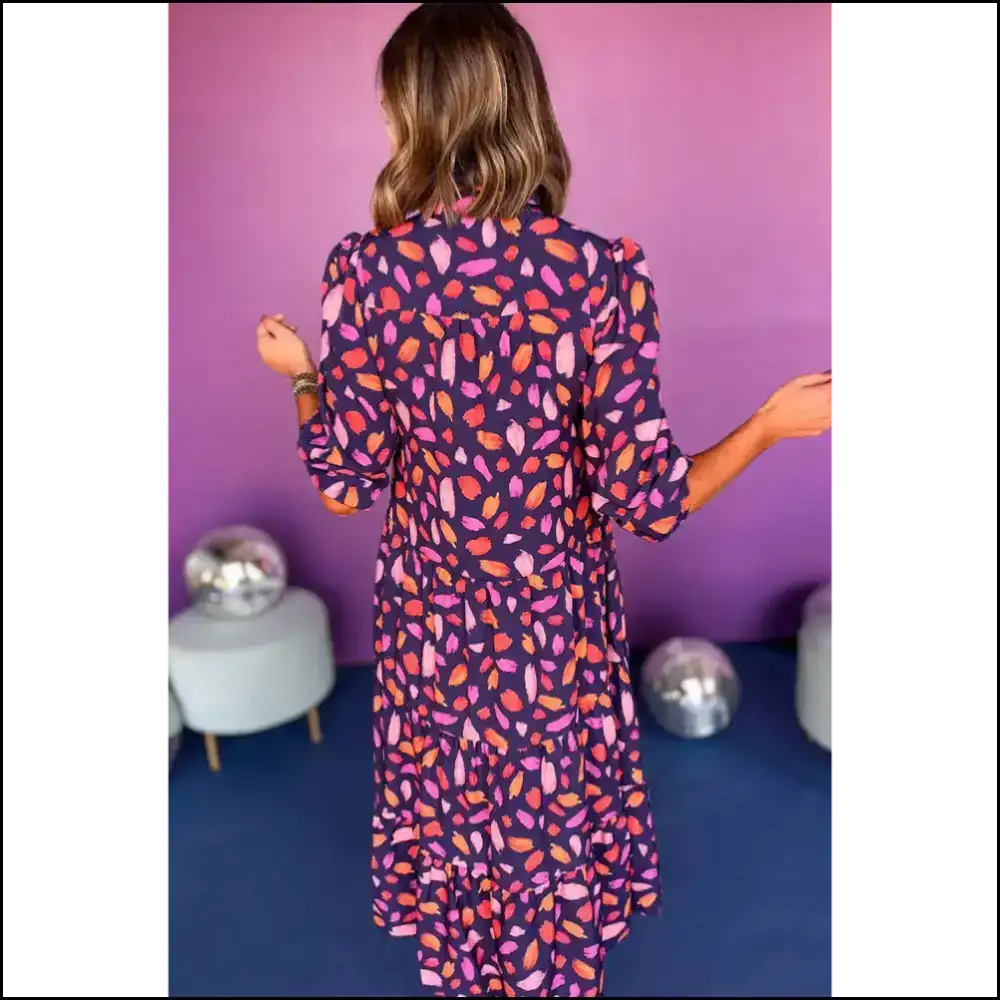 Blue Abstract Print Maxi Dress: from Zero to Heroically Chic 🦸♀️ Needful Things Dresses