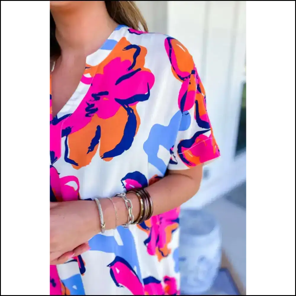 Floral Midi Dress: Garden Party or Apocalypse? ๐ผ Needful Things - Dresses