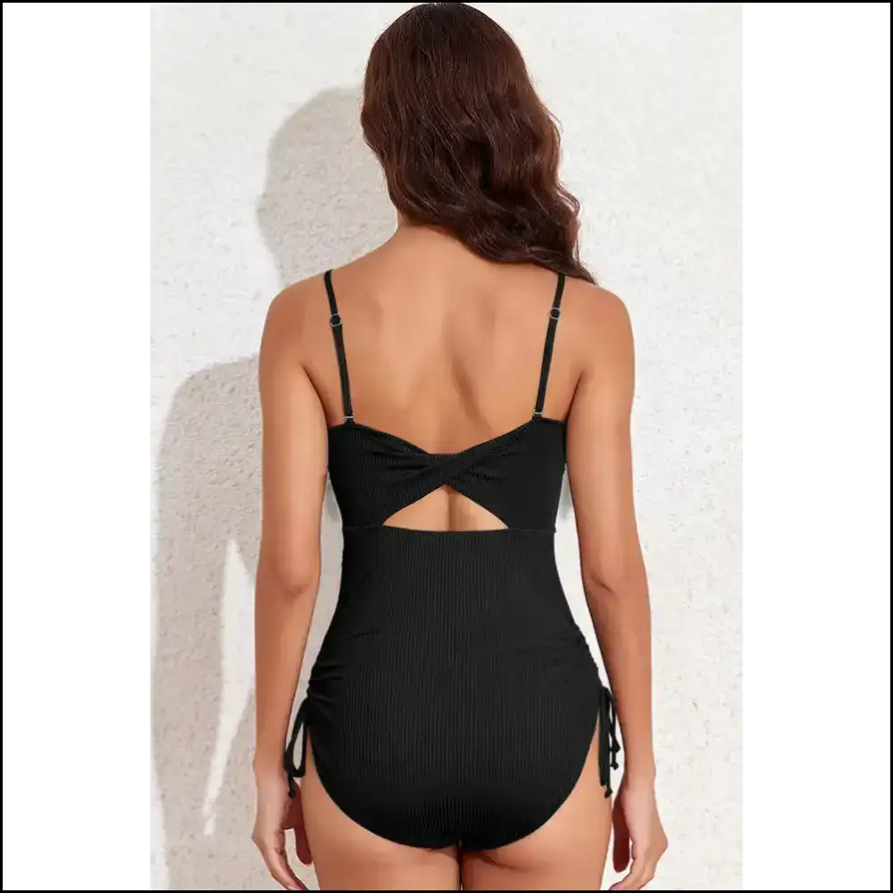 Make Waves in Style: Needful Things’ Chic Drawstring Spaghetti Delight! 🌊✨ one Piece