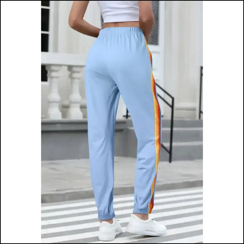 Dark Grey Rainbow Pants: Couch to Club 🌈 Needful Things Pants