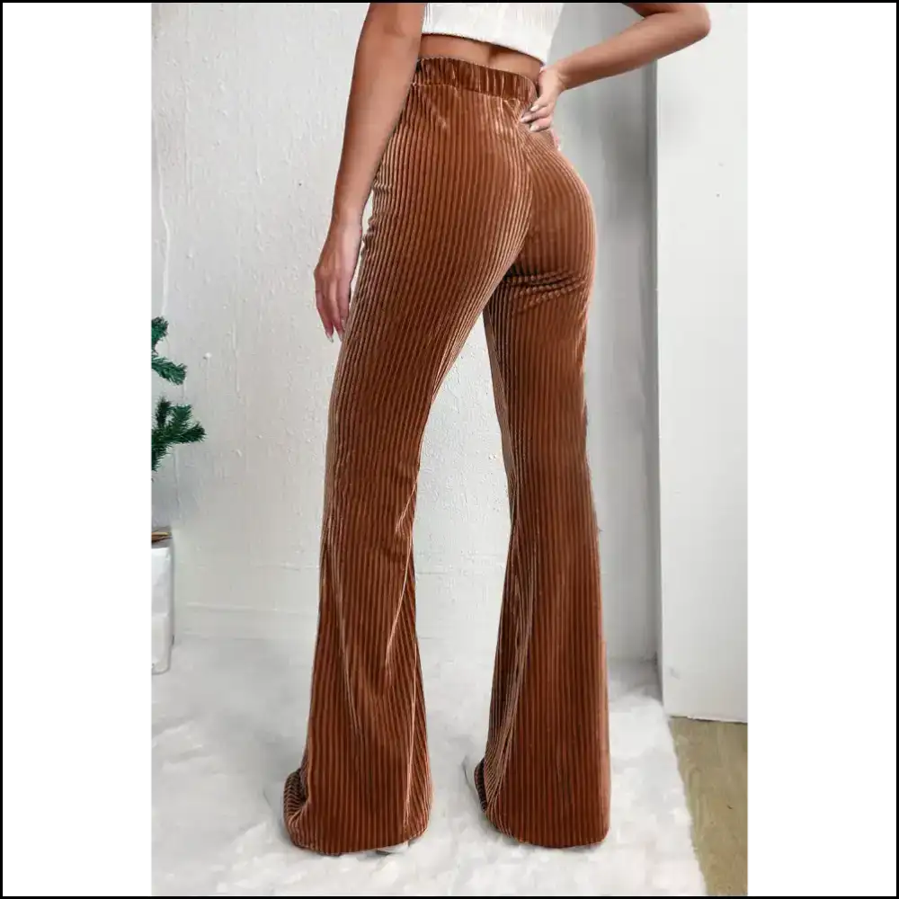 Chestnut High Waist Pants: Corduroy Bootylicious 🌰 Pants