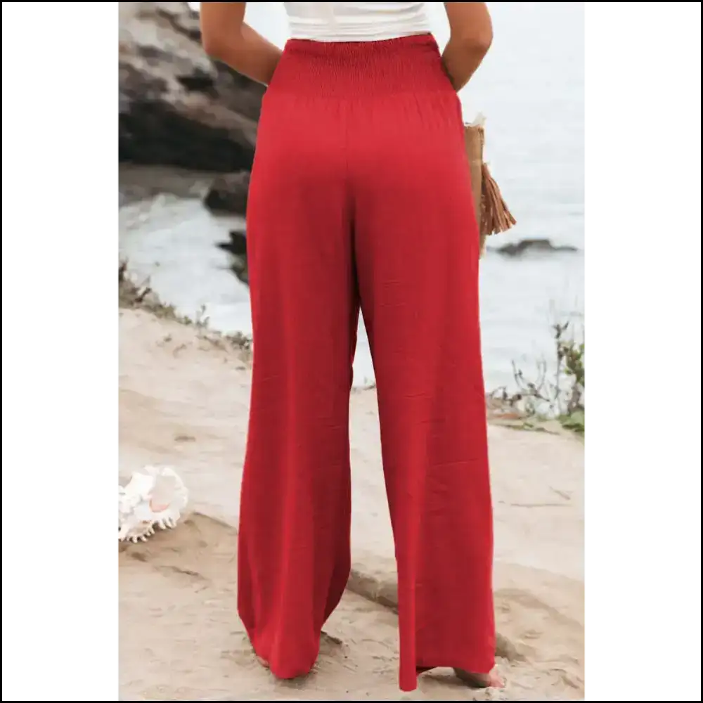 Khaki Pants: Wide Leg High Waist Zero Regrets! Needful Things π - Pants