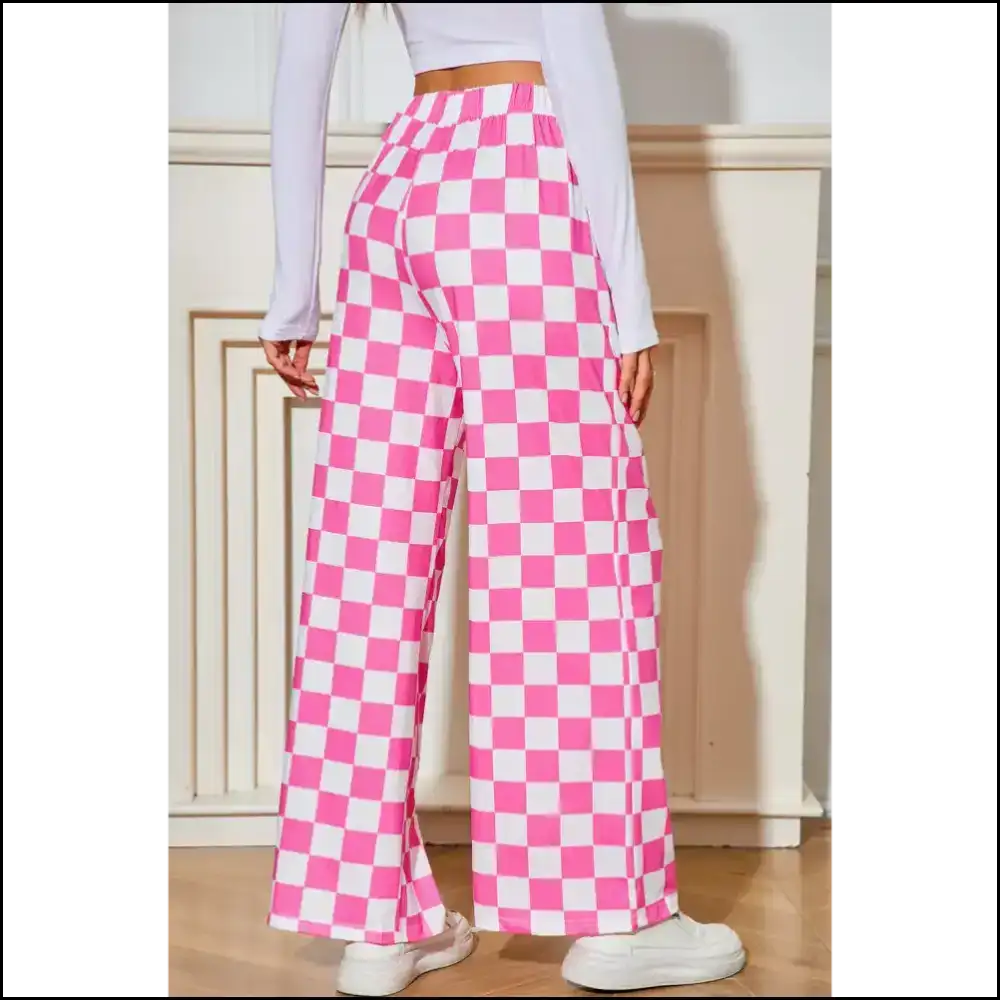 Black Checkered Wide Leg Pants: Pants so Good Itโs Criminal ๐ Needful Things