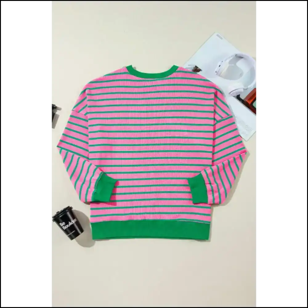 Flirty Pink Stripe: Needful Things’ Comfiest Hug 💖 Plus Size Tops