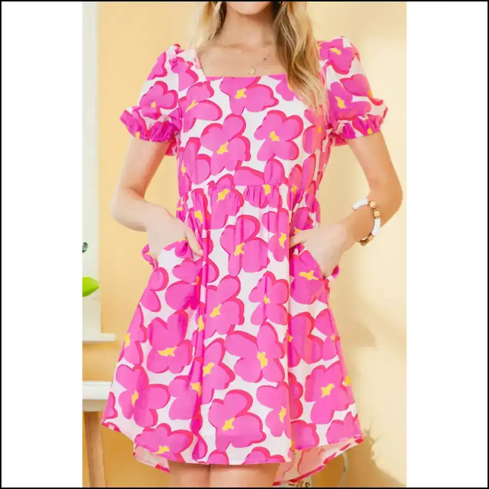 Rose 60s Floral: Groovy Baby(doll)! ๐ผ Needful Things / s Short Dresses