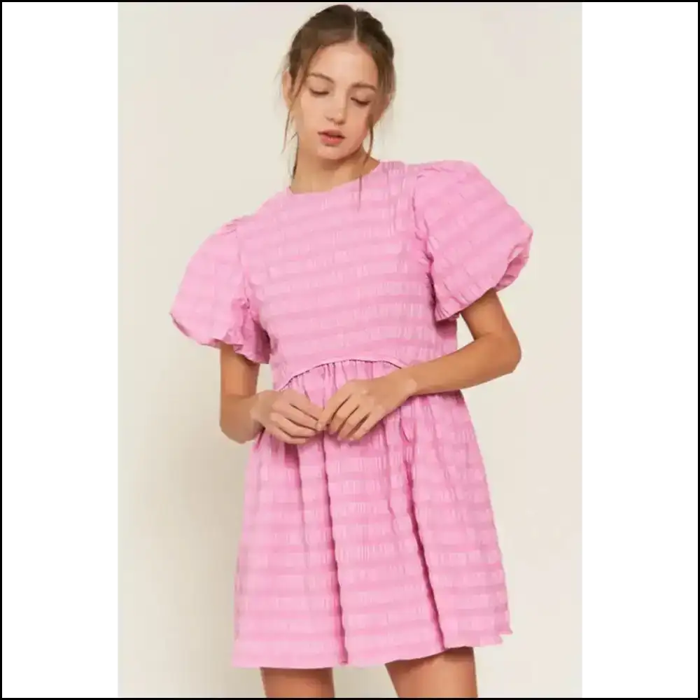 Bonbon Bubble Sleeve: Dress so Good Itโs Almost Illegal ๐ Short Dresses