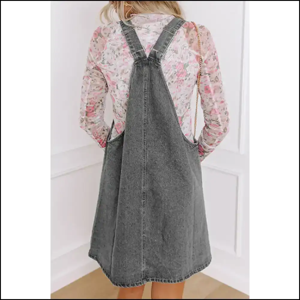 Dusk Blue Denim Dress: from Drab to Fab in Needful Things! ππ Short Dresses