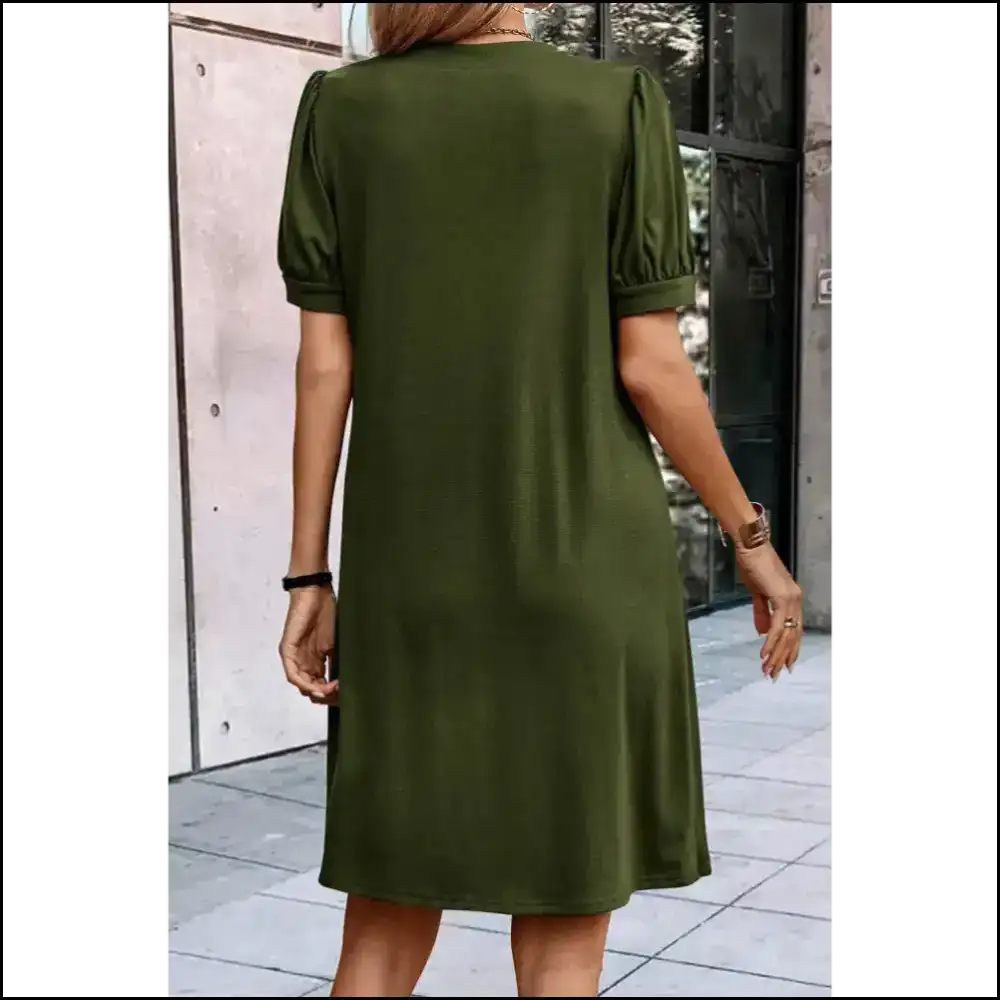 Fern Green Dress: from Frump to Foxy! π Needful Things Short Dresses