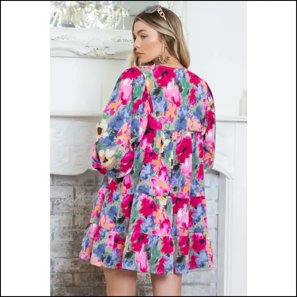 Boho Floral Print Dress: so Cute It’s Practically Illegal 🌼 Needful Things Short Dresses