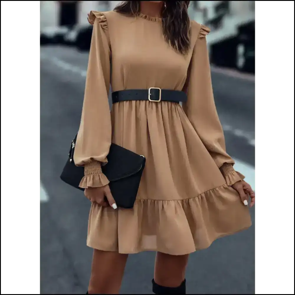 Needful Things: Light French Beige Dress β Dressed to Kill (literally?) π Short Dresses