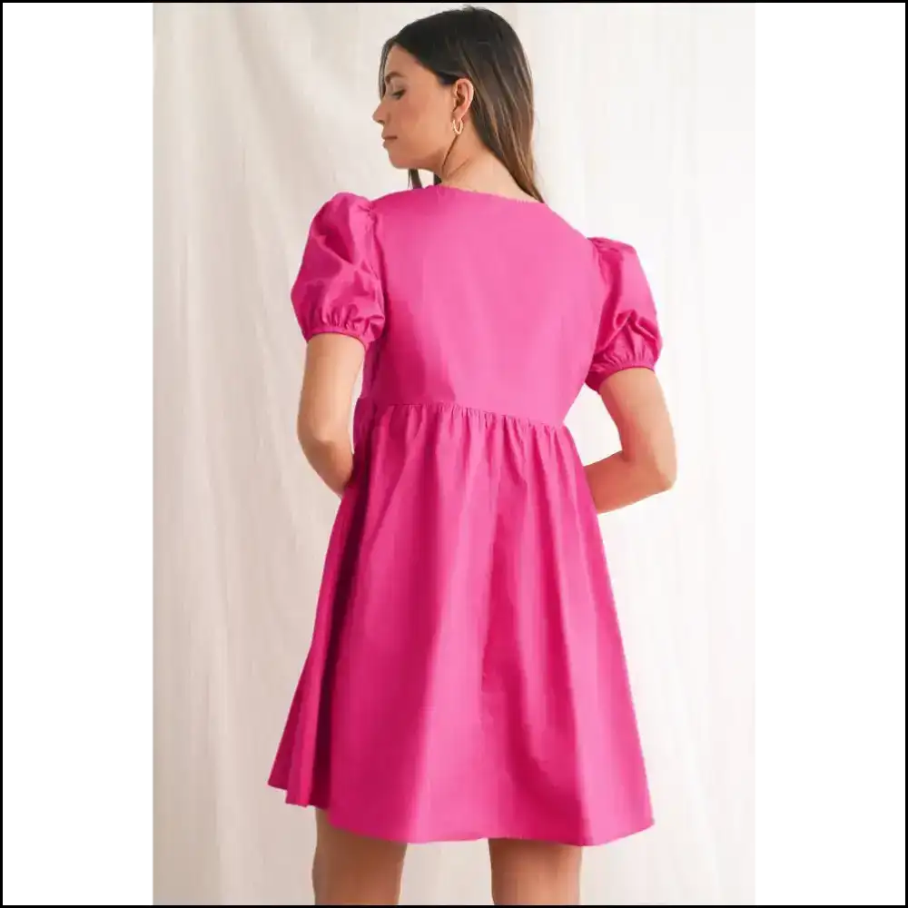 Pink Power Puff Perfection: a Needful Things Mini Dress! ππβ¨ Short Dresses