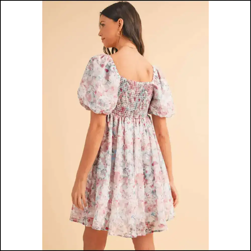 Needful Things: Pink Floral Disaster (but Make it Fashion) 🌸 - Short Dresses
