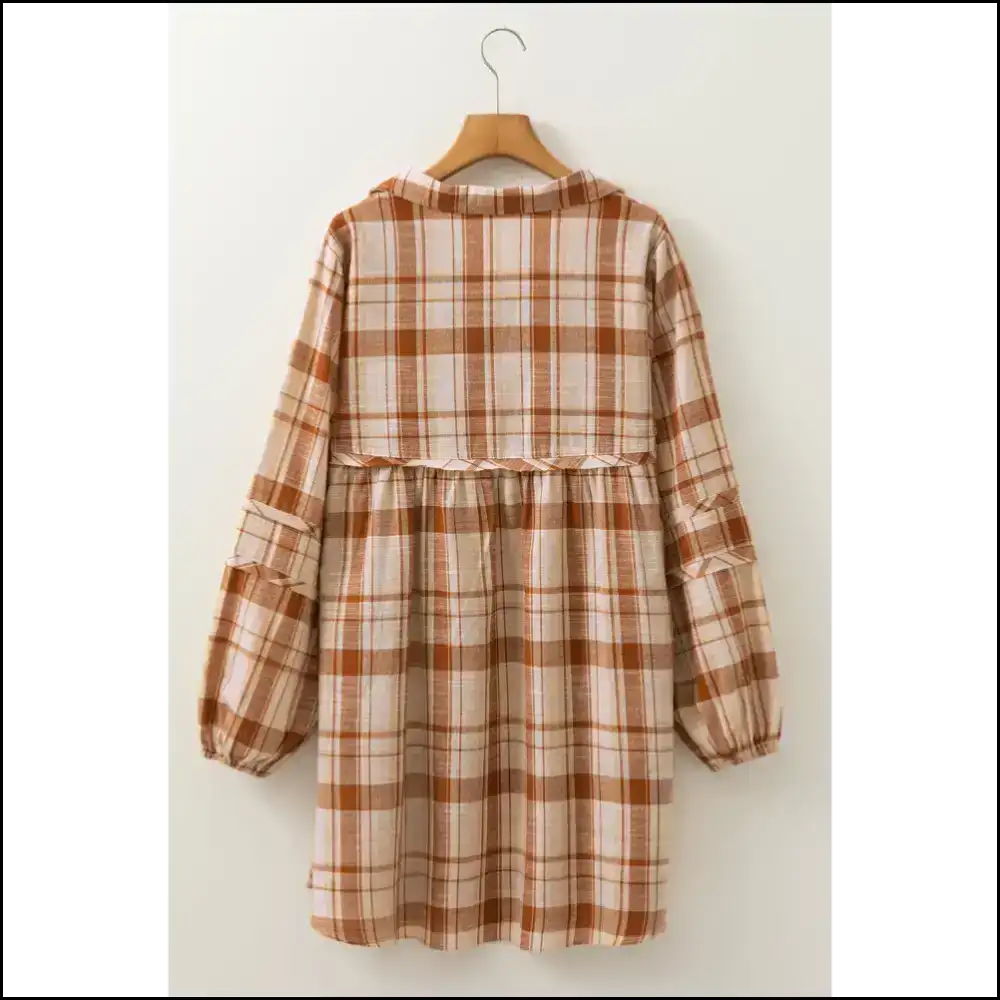 Plaid Frill Babydoll Mini: Dangerously Cute ๐ Needful Things Short Dresses