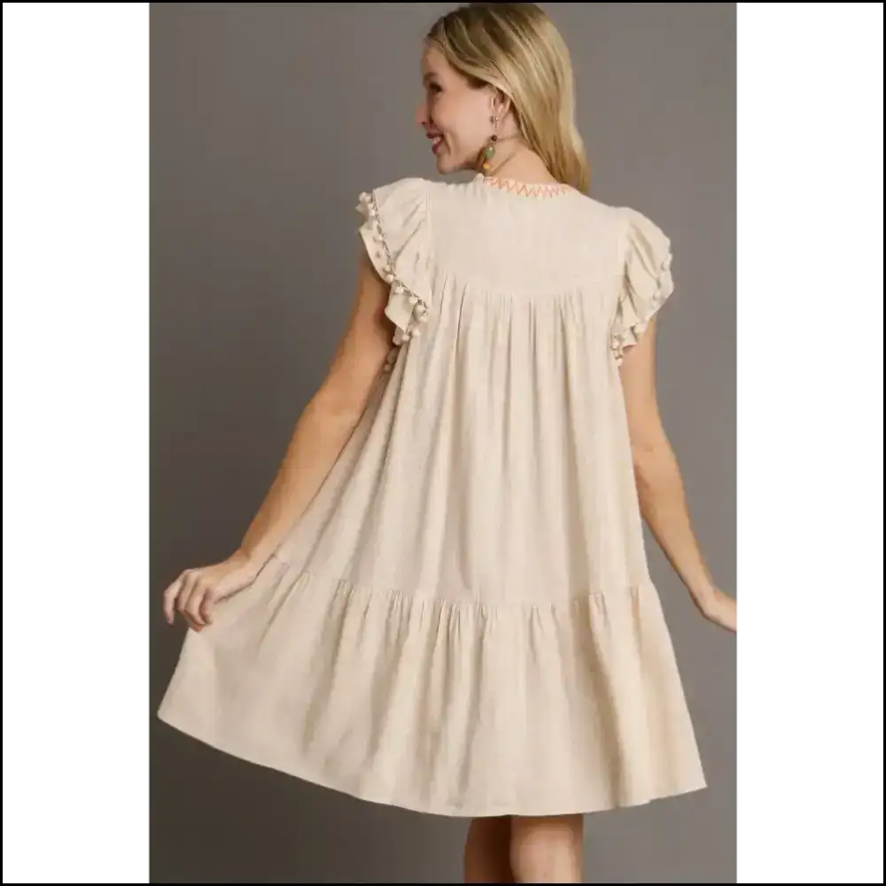 Jet Stream Linen: Dress Like you Own the Place ๐ Needful Things Short Dresses