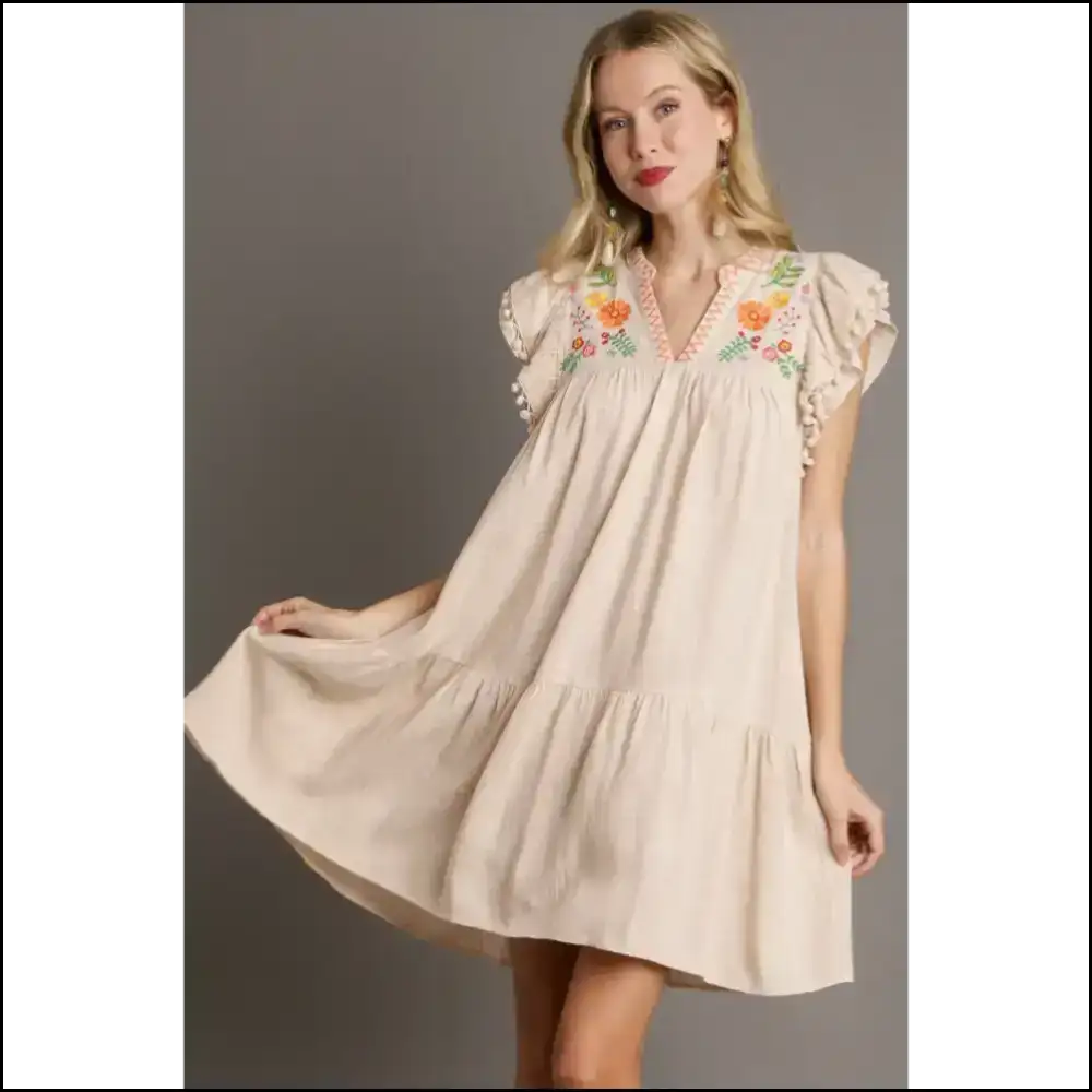 Jet Stream Linen: Dress Like you Own the Place ๐ Needful Things Short Dresses