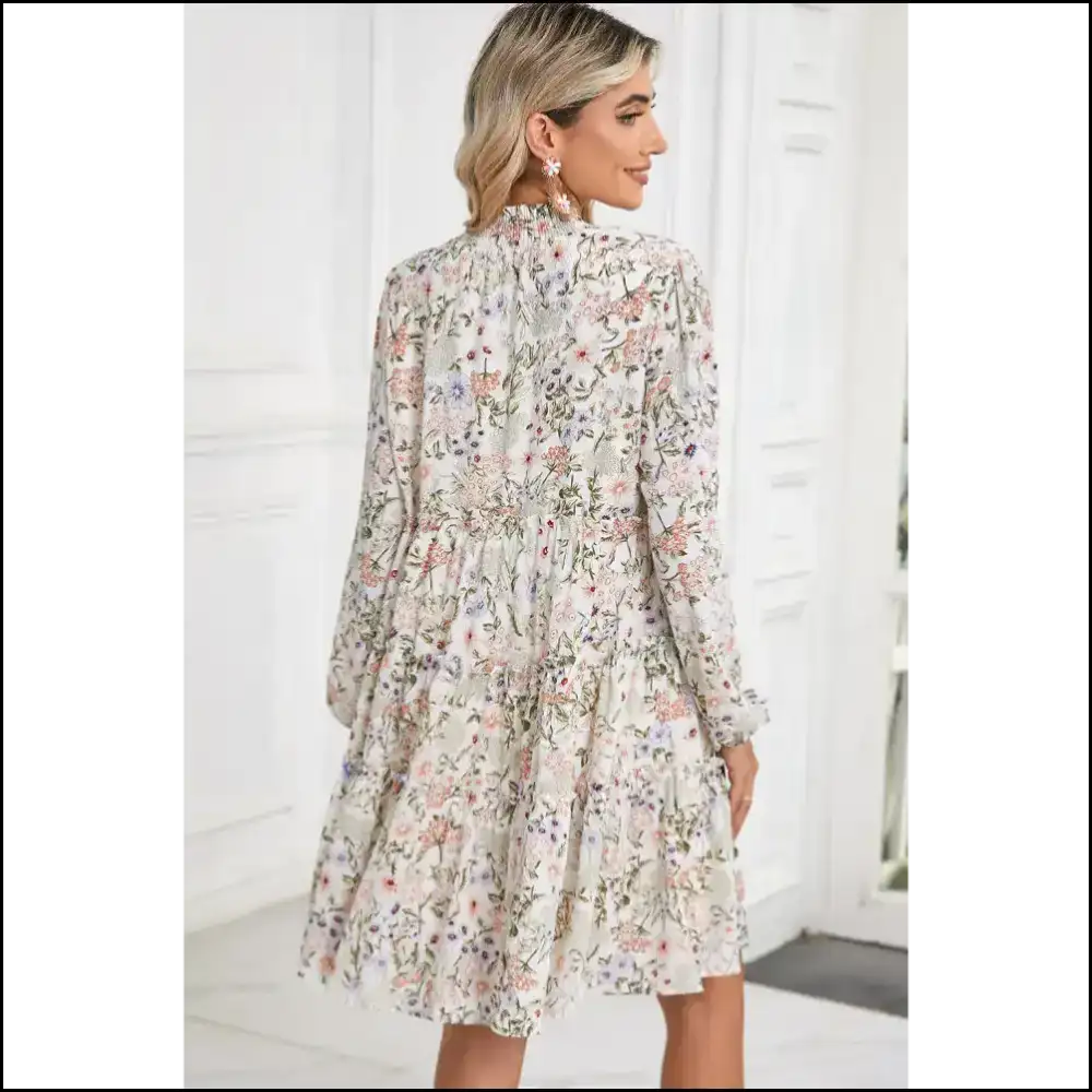 Vibrant Green Floral Dress: Twirl Into Trouble π Needful Things Short Dresses