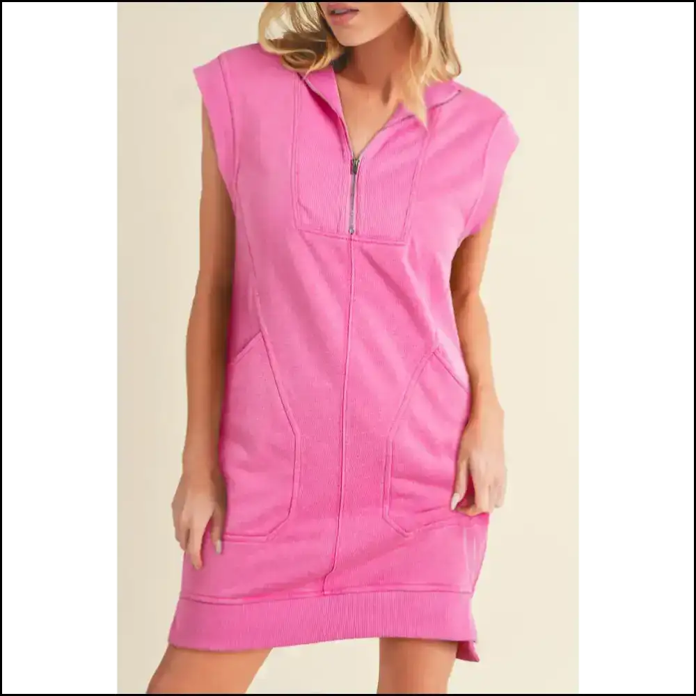 Bonbon Zipped Collar Dress: too Cute to Function π Needful Things / s Short Dresses