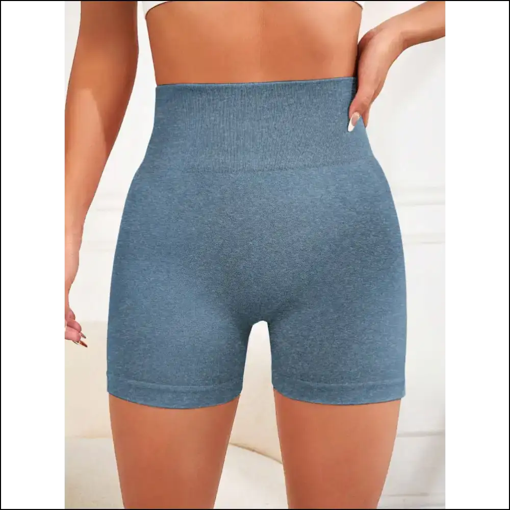 High Waist Active Shorts - Elevate your Style - Light / s