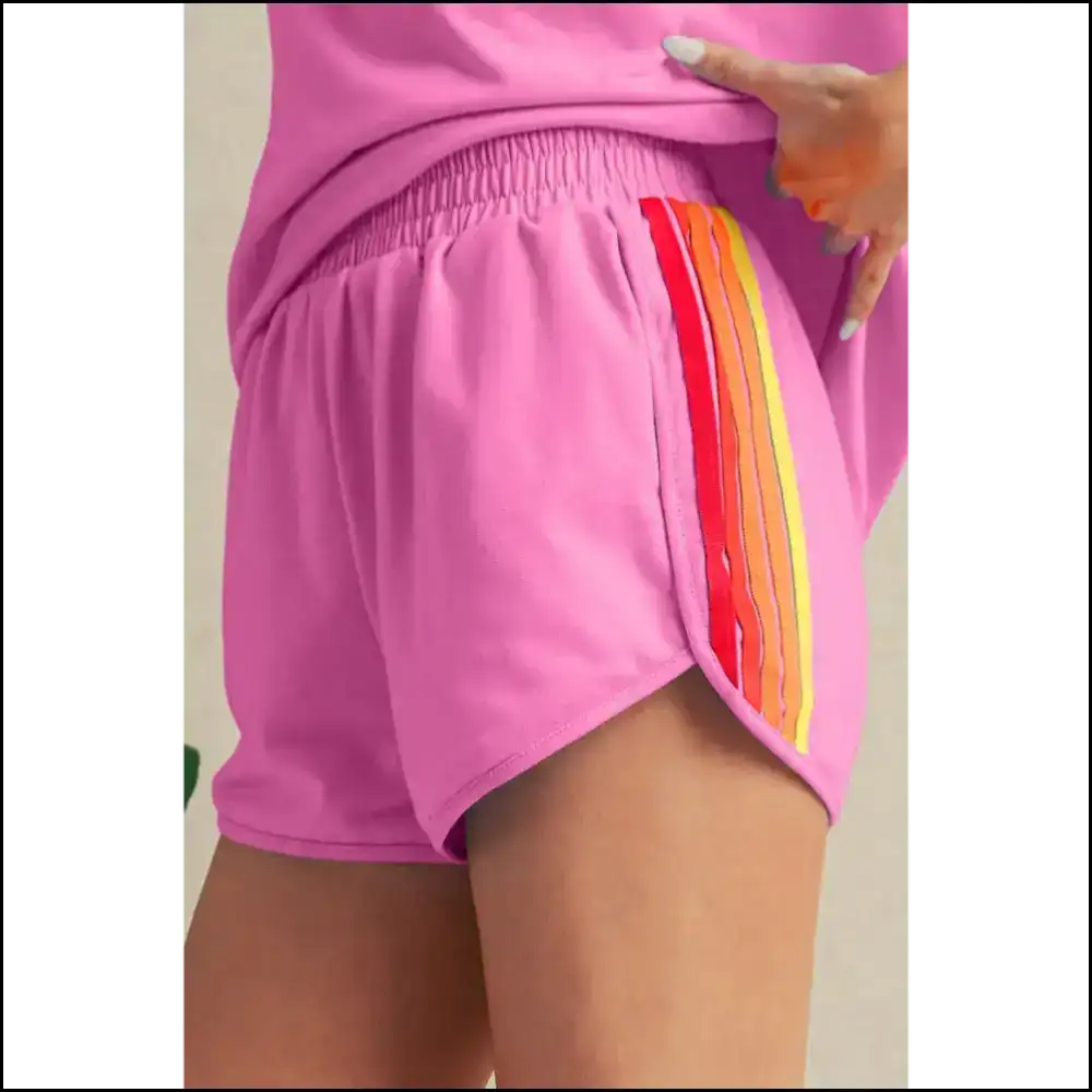 Beau Blue Shorts: High Waist Active! 💙🤣 Needful Things Shorts